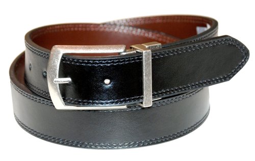 Dickies Men's Casual Reversible Belt, Black/Brown One, 42 (Waist: 40)
