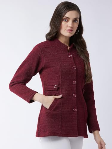 Image of PIVL Women's Long Winter Acrylic Blend Sweater
