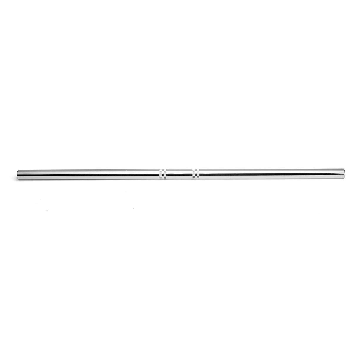 YONGYAO Manubrio da Moto da 7/8 di Pollice 22mm per Suzuki/Honda/Yamaha/Harley Universale-Cromo