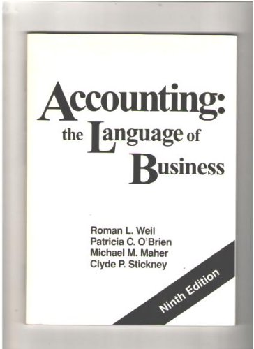 Accounting: The Language of Business 0913878510 Book Cover