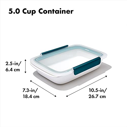 OXO Good Grips Prep & Go Food Storage Container - 5 Cups, Teal - image 6