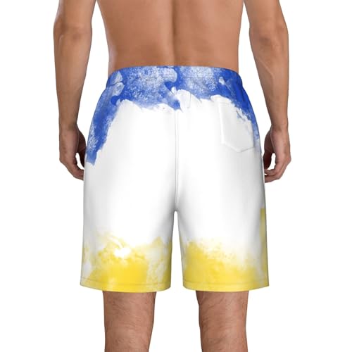 Jamaica Jamaican Flag Mens Swim Trunks Board Shorts Quick Dry Swim Shorts Summer Swimsuit Beach Shorts with Pockets3