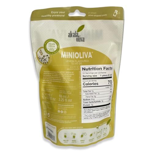 Mini Oliva – Aceite de oliva con limón extra virgen 36 cápsulas miniatura 2