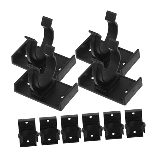 Hemobllo 10 Piezas Clips Zócalos Cocina Base Plástica Ajustable para Nivelar Patas Muebles Soporte Compacto para Gabinetes y Paneles Cocina
