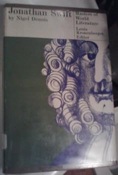 Hardcover Jonathan Swift;: A short character, (Masters of world literature series) Book