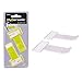 Hypersonic Car Windshield Parking Tickets Holder Transparent Auto Accessories Clip 2PCS