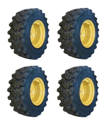 Set of 4 12-16.5 SKS-9 Skid Steer Tires for CAT 236-248