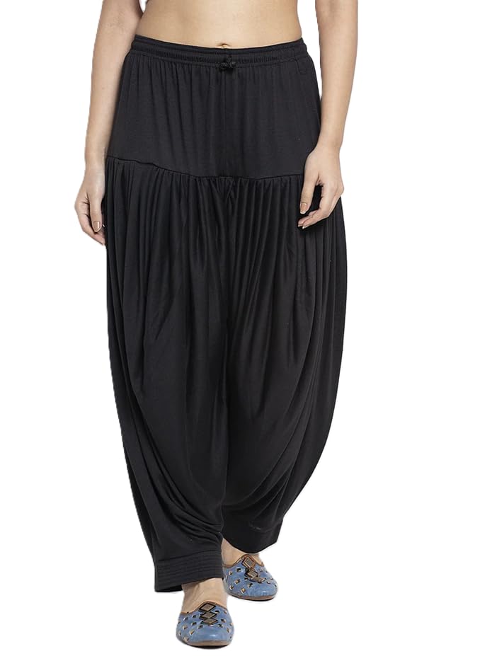 Women's Modern Patiala Pant with Elastic Waistband – Soft & Comfortable-image-10