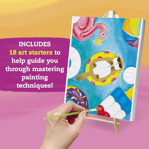 KLUTZ Canvas Painting Studio Craft Kit, Medium - Thumbnail 6