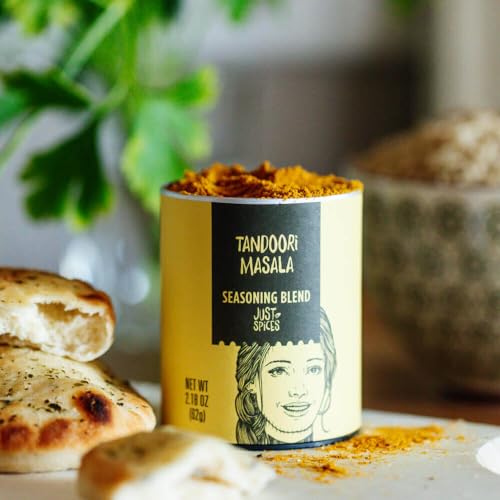 Just Spices Tandoori Masala Seasoning Blend, 2.19 OZ | Great for curries, chicken skewers, or any dish in needs of an Indian twist!
