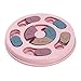MJL Jouet de Mangeoire Lente de Puzzle de Chien Curseur en Plastique Détachable Mangeoire pour Jeux de Dressage de Chiens Jouet de Chien de Bol de Mangeoire Lente Rose Rond
