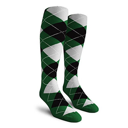 Colorful Knee High Argyle Cotton Socks For Men Women and Youth (5A-5Z)