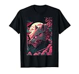 Japanische Cartoon Anime und Manga Fox Design, Cartoon für Kleidung für Männer und Kleidung für Frauen, Liebhaber der japanischen futuristischen Serie niedlichen Anime Spirit Kitsune und Kawaii Monster, Geschenk für Otaku und Geek of Japan!
