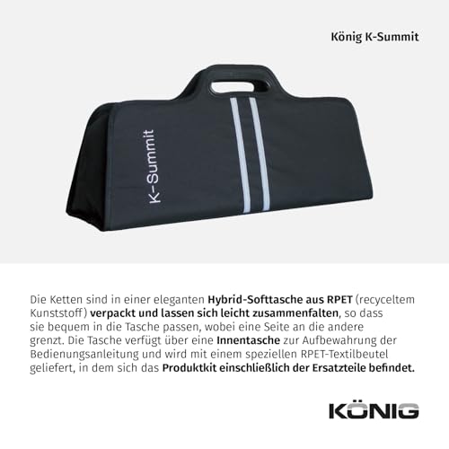 König K-Summit K45 Schneeketten für Fahrzeuge mit Radhausbeschränkungen