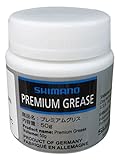 Única-Negro SHIMANO Premium 50Gr Grasa, Negro, Talla Única
