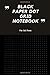 Black Paper Dot Grid Notebook For Gel Pens: Black Notebook Bullet Dotted Grid Sketchbook Journal White Ink Pen for Drawing & Writing Pad Of 100 Pages 6x9 Pocket Size Black Sketch Art Book Gift Vol 5