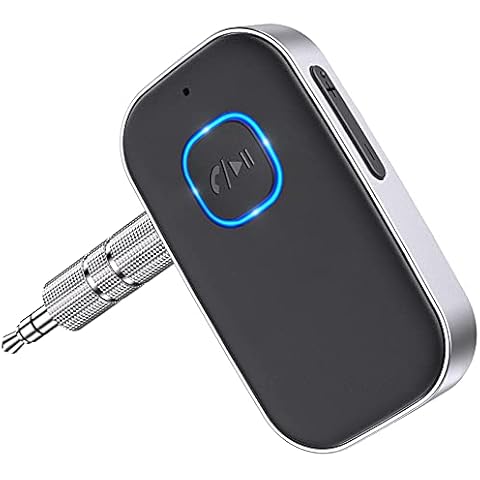 Glangeh Receptor Bluetooth 5.0 para Coche con Reducción de Ruido y Conexión Dual Cover