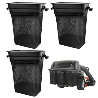 Braveboy 400226 532400226 Lawn Tractor Grass Catcher Container Bag Compatible with Husqvarna/Craftsman/Poulan Replaces 960730028, 966529103, G483ST, RZ30, RZ3016 for Dixon Riding Lawn Mowers (3 Pack)