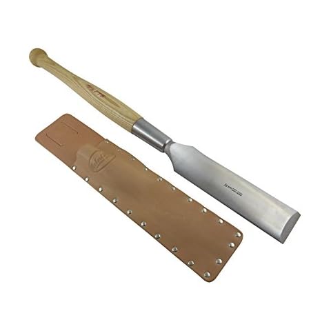 Bundle Robert Sorby 289/289H60 2-3/8 Inch Massive Timber Framing Chisel/Slick and Leather Holster, 28 Inches Overall Length Cover