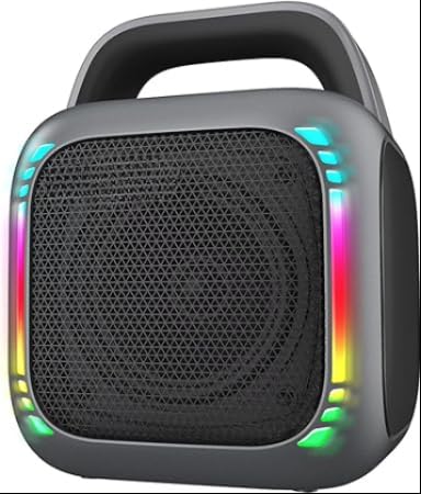 Image of JTP-SP-X17 Portable Karaoke Machine for Adults /Kids, 50W, Subwoofer, PA Systerms, 24H Playtime, RGB Lights, Waterproof, Bluetooth /T-F Cards /USB /TWS, HiFi Speaker for Outdoors, Party, Meeting