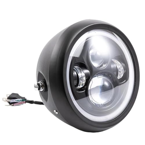 Phare moto LED DRL 7,5 pouces pour Honda CB900 CB400 CB1300 et CB1100 Hornet 250