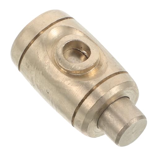 BESPORTBLE Brass Trumpet Press-type Water Key Drain Valve Sturdy White Copper Water Valve for Trumpet Repair Essential Accessory for Wind Instrument Maintenance