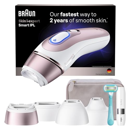 Braun Smart IPL, Skin i·Expert Pro 7, VOGUE's Best Hair Removal Device, IPL Hair Removal for Women...