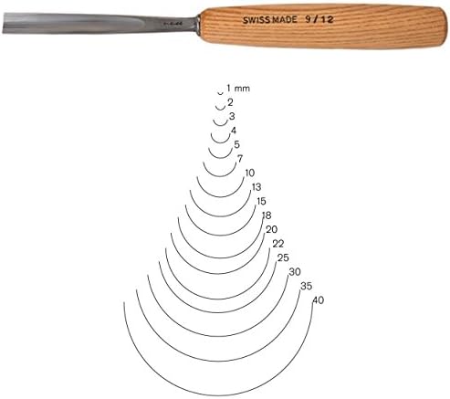 PFEIL "Swiss Made" 13mm #9 Sweep Gouge