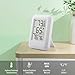 Indoor Outdoor Thermometer Hygrometer Wireless, Temperature Humidity Monitor with 330FT Range Remote Sensor, Max/Min Record, ℃/℉ Switch for Home, Office,Greenhouse, Baby Room (Type B)