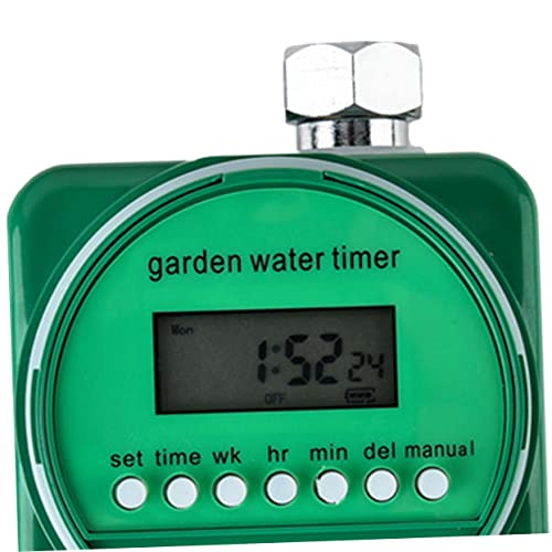 Minuterie d'arrosage automatique Mipcase 9V avec 18 programmes réglables - 8