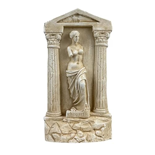 Aphrodite Venus de Milo Greek Roman Goddess Stone Relief Sculpture Wall Decor