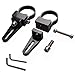 Produktbild Lightronic 4pcs 1.5 '' 38MM drehbare Rohrstange Montagewinkel LED Bull Bar Clip Universalklemmen für Rohrmontage LED Light Bar