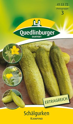 Preisvergleich Produktbild Quedlinburger Saatgut Schälgurke, Kampino Samen