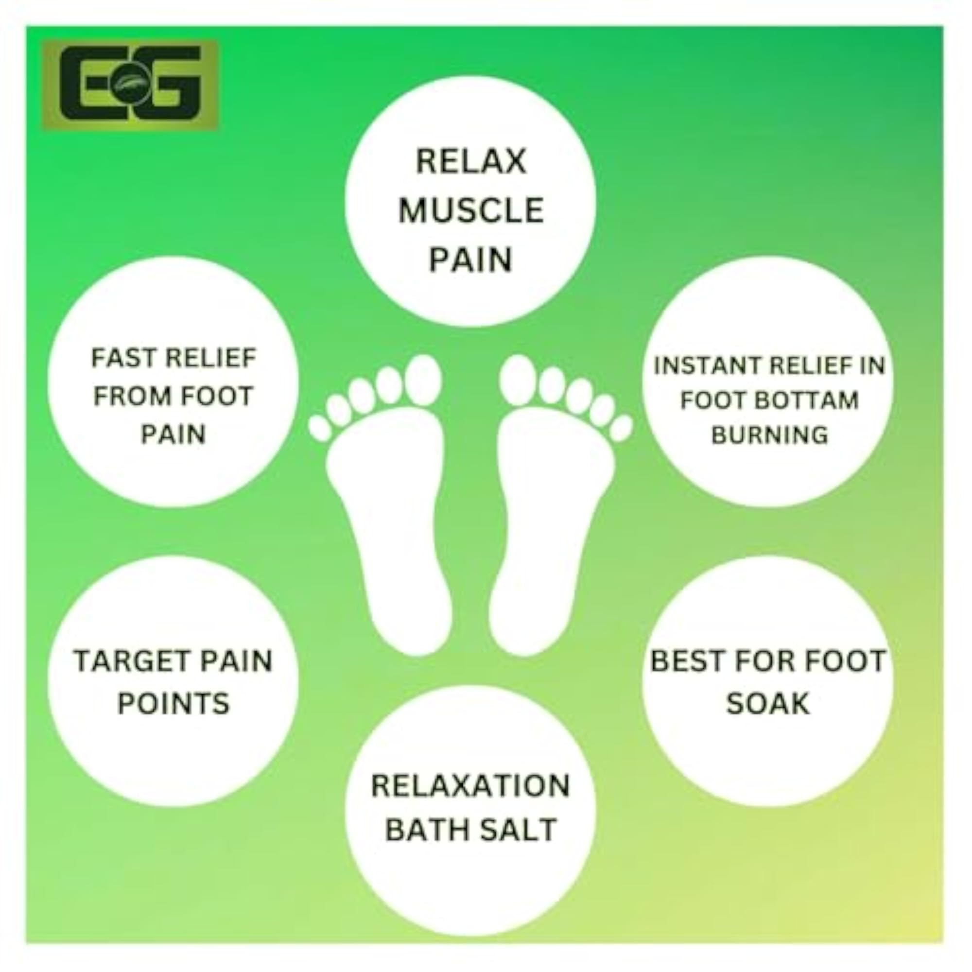 Epsom Salt for Bath, 1KG