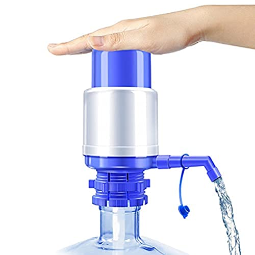 YCDTMY Pompe manuelle portable pour bouteille d'eau, distributeur de pompe à eau de bureau pour carafe à eau, pompe à eau potable, facile à utiliser, s'adapte à la plupart des refroidisseurs d'eau de