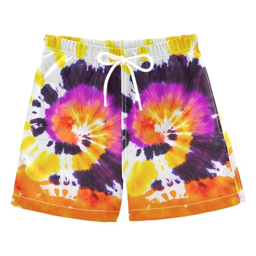 Boys Swim Trunks Tie Dye Color Toddler Swim Shorts Little Boys Bathing Suit Swimsuit Toddler Boy Swimwear 2T 202c1693
