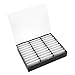 33 griglia di alta qualità Nail Art Display Storage Box Nail Jewelry Decorazione Contenitore Stoccaggio Staccabile Scatola di Immagazzinaggio (Nero)