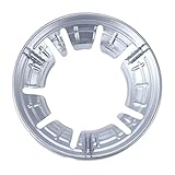 VERDANVERSE Protector Antirreflejo para Hornillo de Gas con Orificios Soporte Resistente y Ahorrador de Energía para Cocinas de Gas Domésticas Diseño Metálico Duradero