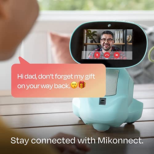 Image of Miko 3 AI Robot for Kids | STEAM Learning, Apps & Games | Ages 5-12 | Blue