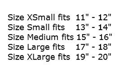 Chokefree Velpro Mesh Pet Shoulder Harness Collar, 16", Pink #TOP1