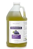 velona Grapeseed Oil 64 fl oz | 100% Pure and Natural Carrier Oil | Refined | Skin, Face, Body, Hair Care | Use Today - Enjoy Results