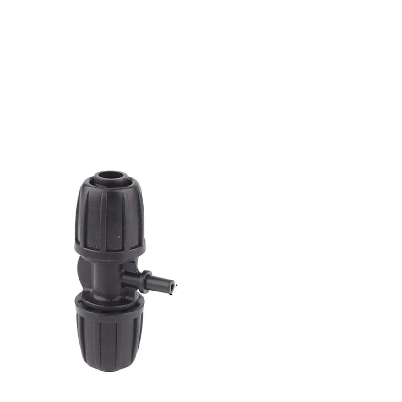 Bdfjeds O.d6mm-16Pe Tee Garden Hose Connector 10Pcs 16Mm Garden Irrigation Tube Connector Watering Hose Nut Elbow Tee Connectors(O.d6mm-16Pe Tee)