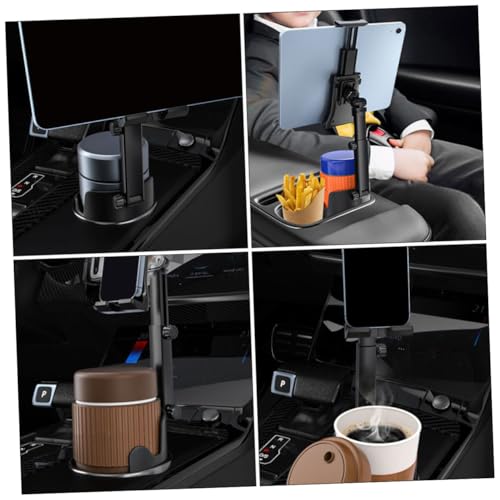 Portavasos para carro PRETYZOOM con soporte para teléfono miniatura 5