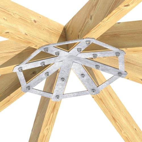 Dachverbinder für Pavillon (8-Eck)