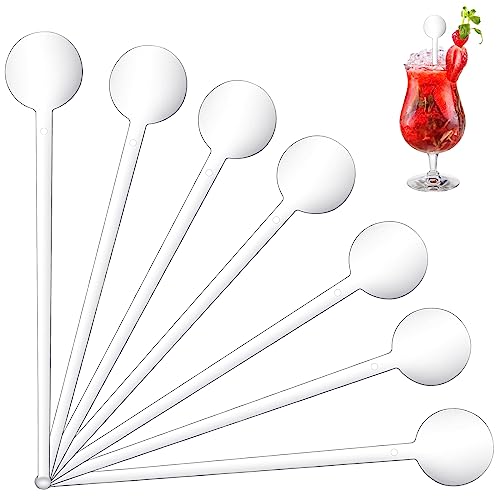 Clear Acrylic Cocktail Swizzle Sticks