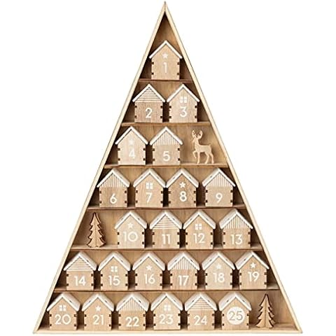 Pureday Adventskalender Chalet - zum Befüllen - Holz Cover