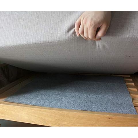 Cushion Grip Non-Slip Couch Underlay Pad, Keep Chair Cushions in Place, Stop Sofa Cushions from Sliding (24x24 inch) - 3 Pack Cover