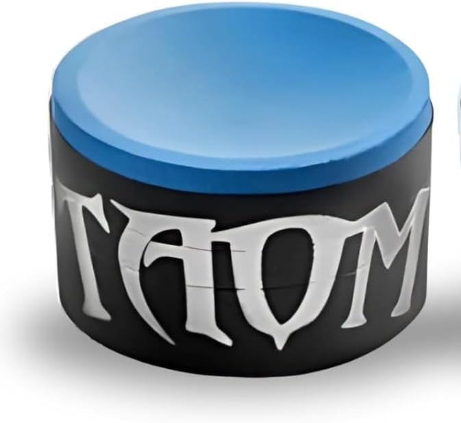 Taom V10 Blue Professional Pool/Billiard Cue Chalk - 2 Pack