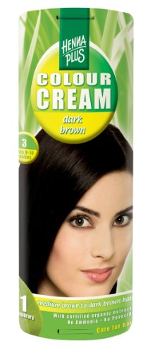 Hennaplus Colour Cream Dark Brown 3 - 60 ml