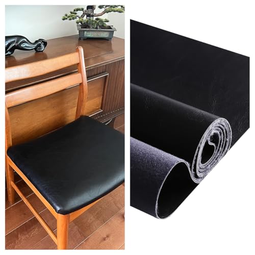 Premium Distressed Bark Faux Leather Upholstery Fabric - Waterproof, 1.2mm Thick, Pre-Cut 72"x54", Perfect for Furniture and DIY Projects 7 Premium Distressed Bark Faux Leather Upholstery Fabric - Waterproof, 1.2mm Thick, Pre-Cut 72"x54", Perfect for Furniture and DIY Projects - Image 6